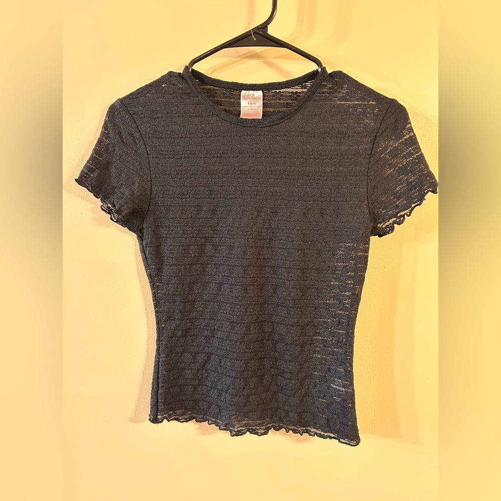 small black lacy top